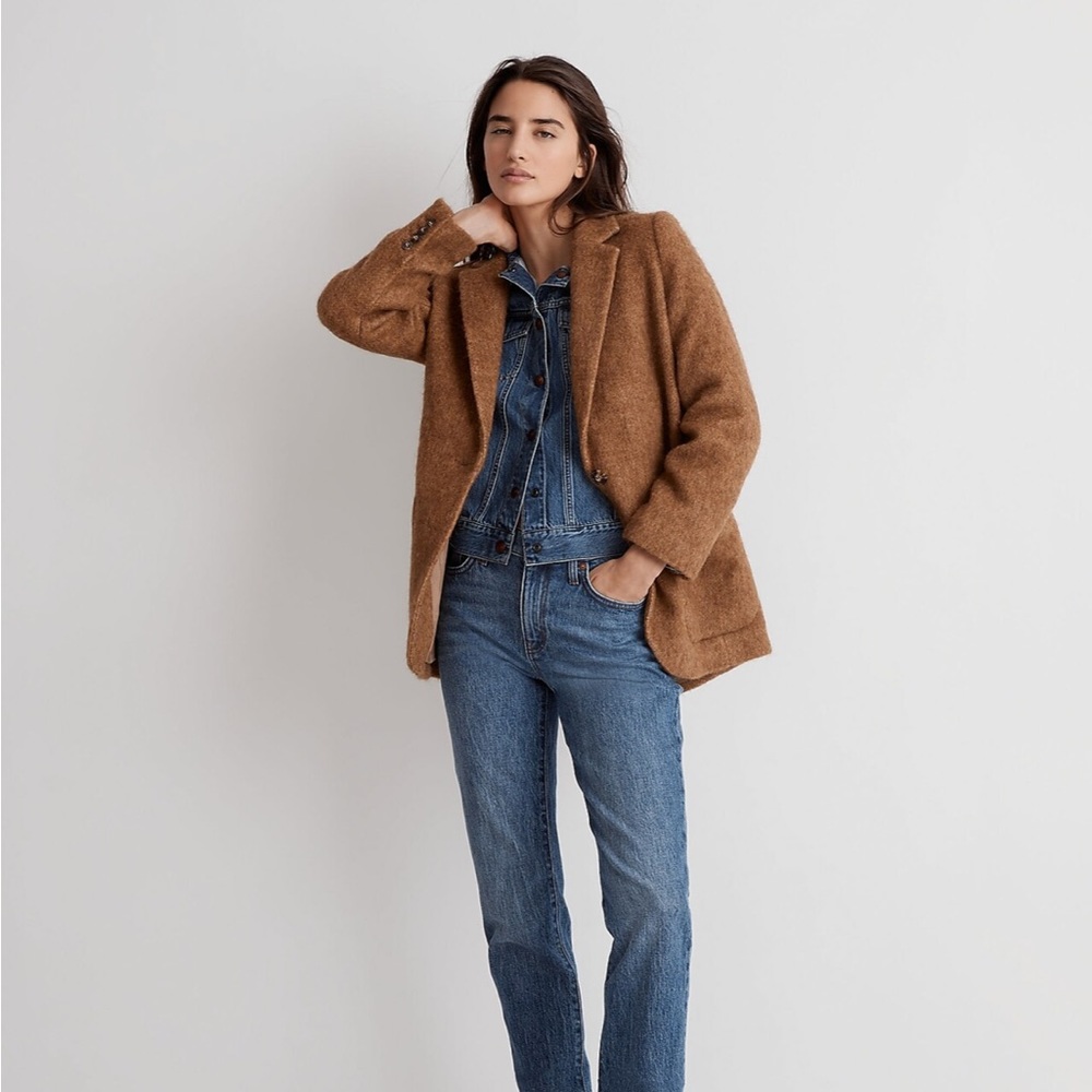 Madewell Larsen Blazer in Boucle, size M NEW - Picture 4 of 5